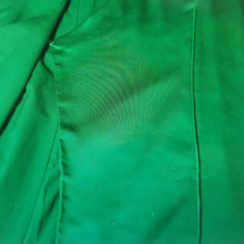 Banana Republic Green Wrap Midi Silk Sleeveless Dress NWT - Picture 9 of 11